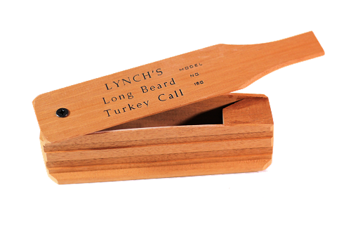 LYNCH DELUXE LONGBEARD TURKEY CALL 2010 LIMITED EDITION BOX CALL 